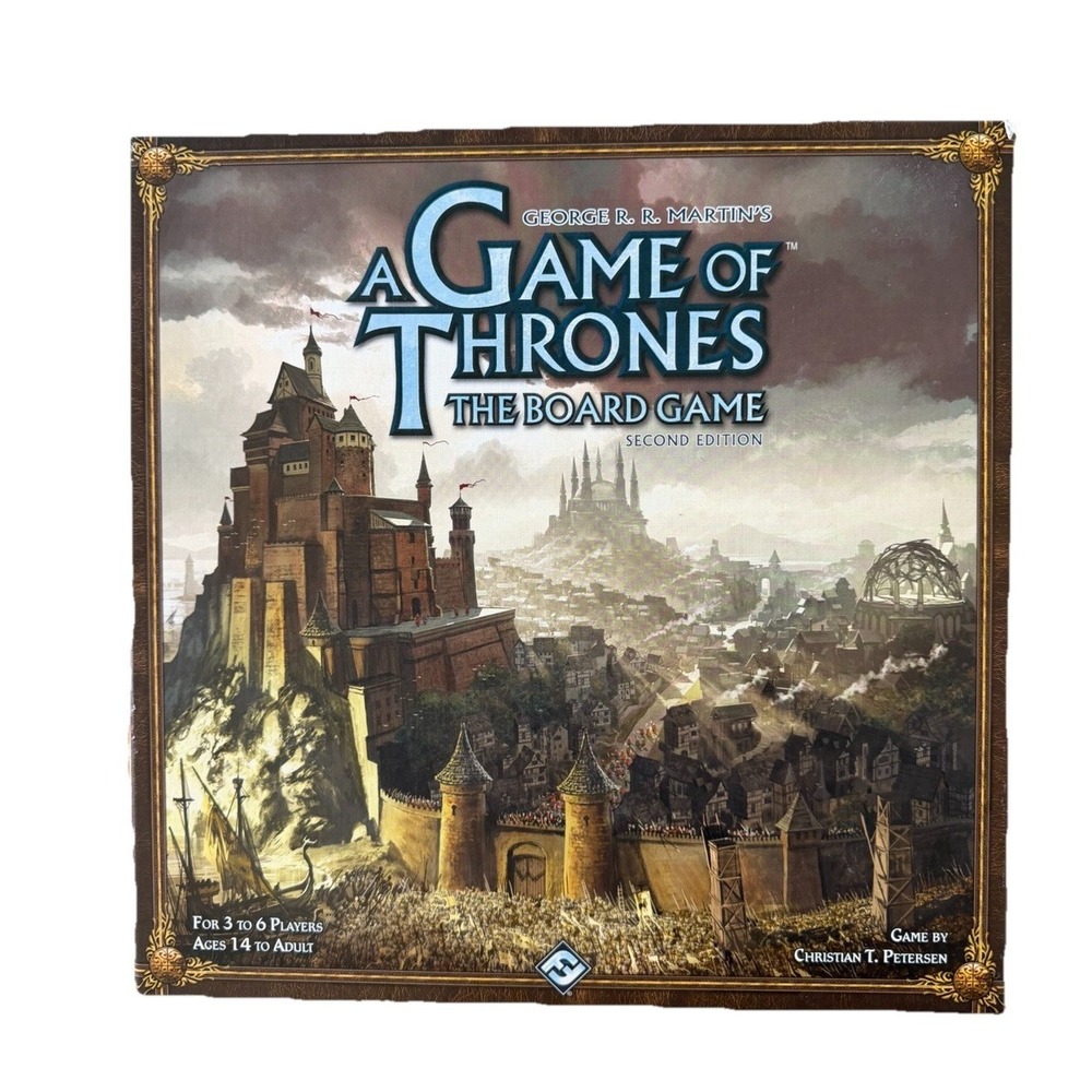 A Game of Thrones The Board Game 2nd Edition Complete